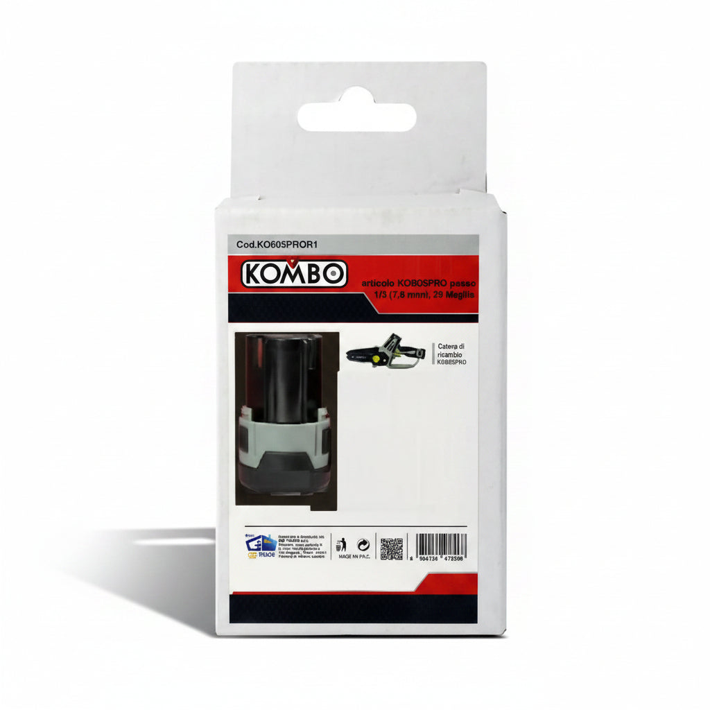 Batteria di Ricambio 12V 2.0Ah per Motosega – KOMBO BAT605