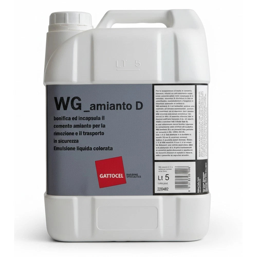 Incapsulante Amianto Tipo D 5L – GATTOCEL WG-AMIANTO-D5L