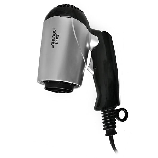 Asciugacapelli da Viaggio 1200W Doppio Voltaggio con Accessori – JOHNSON Sport SPOR-RW710S