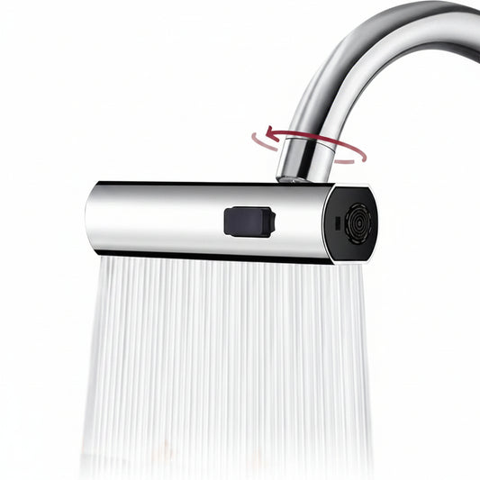 Estensione Rubinetto Effetto Cascata Multifunzionale Aeratore Universale Girevole 360 Gradi con Filtro Diffusore Spruzzatore per Lavandino Cucina e Bagno Snodo Regolabile – Generico 007081