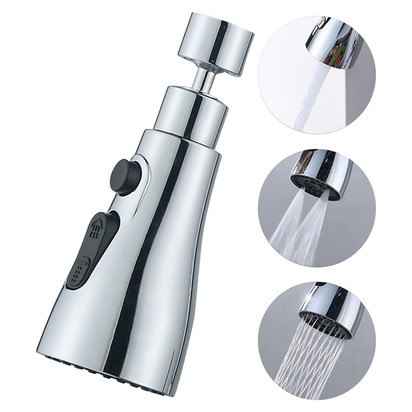 Aeratore Rubinetto Cucina 360° Anticalcare 3 Getti G1/2 – EMIPRO 8402925