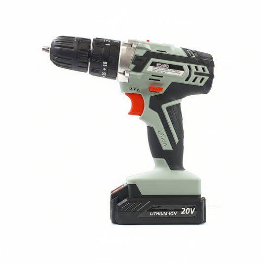 Trapano Avvitatore a Percussione 20V con Batteria al Litio 1500mAh – KOMBO KO837