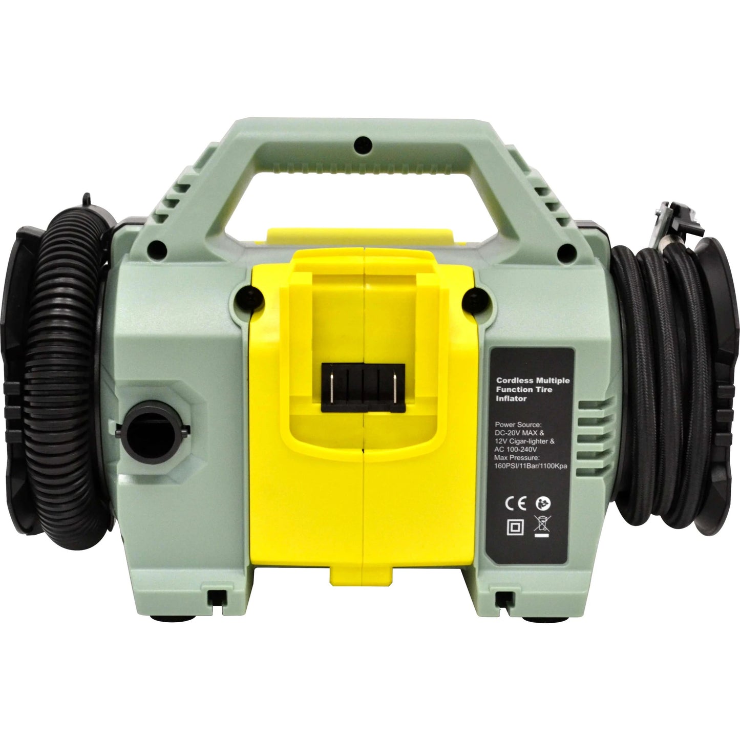 Compressore Cordless 4in1 20V Tripla Alimentazione 11 Bar Display LED – KOMBO KOP014