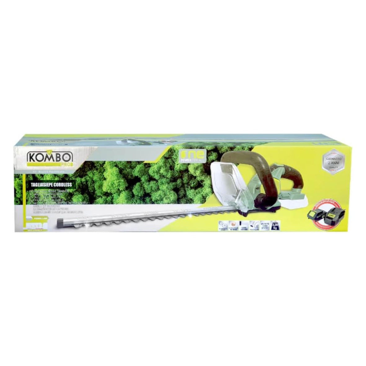 Tagliasiepe a Batteria 20V Lama 460mm Doppia Azione – KOMBO KOP015