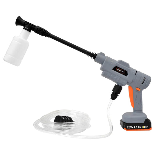 Idropulitrice Portatile a Batteria 12V 2.0Ah Pescaggio Autonomo Kit Completo Auto Giardino Campeggio – KOMBO KOSMA005