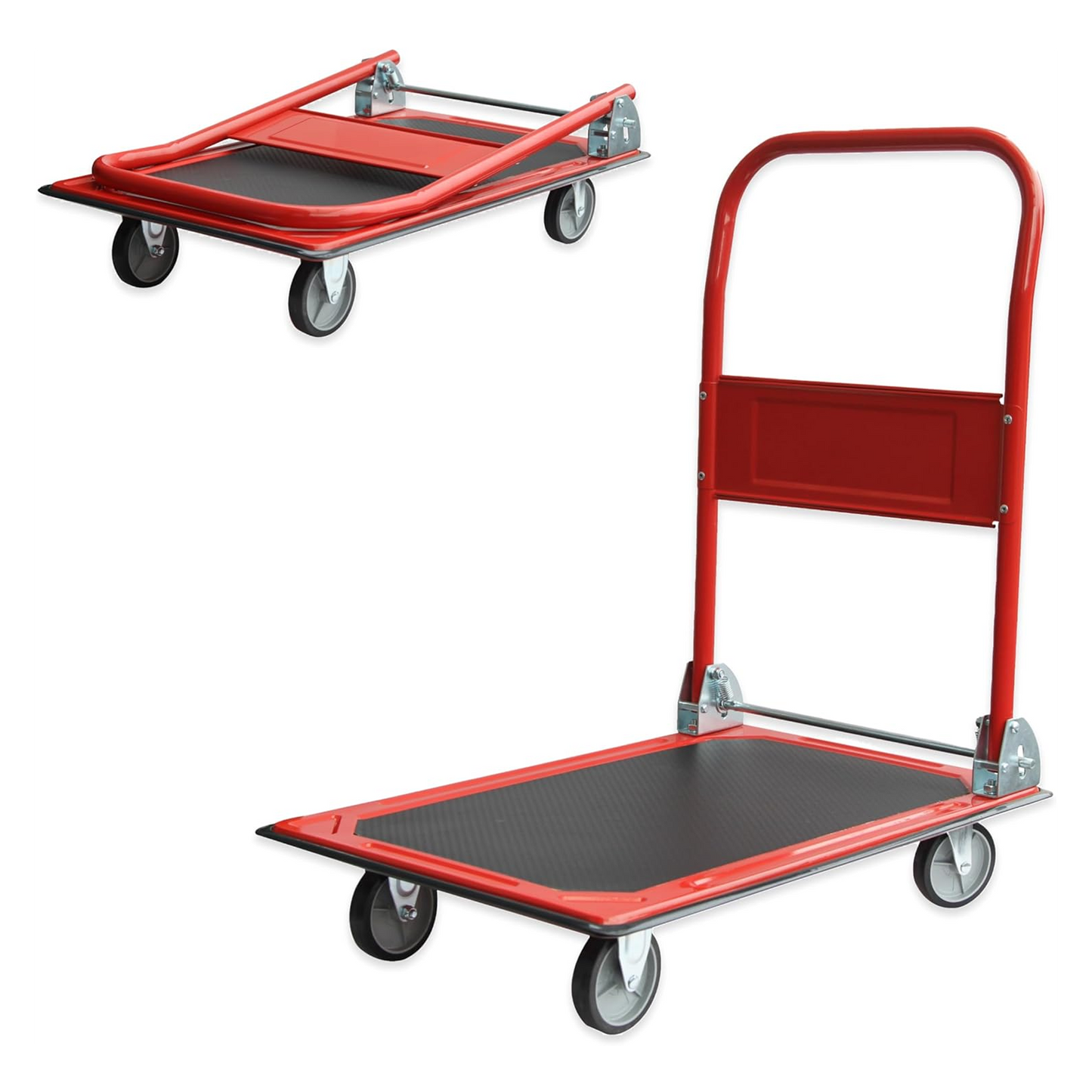 Carrello Portatutto Pieghevole 150 kg Pianale 73x48 cm – KOMBO KOXX9