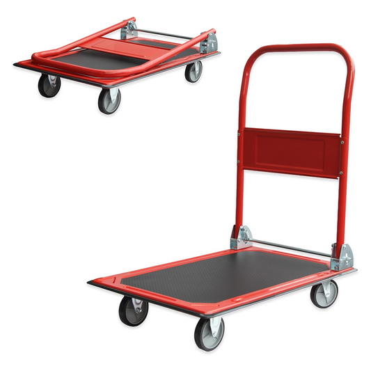 Carrello Portatutto Pieghevole 150 kg Pianale 73x48 cm – KOMBO KOXX9