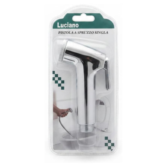 Kit Doccetta Bidet Pistola Spruzzo Flessibile Inox Supporto – LUCIANO 6400059