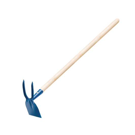 Zappetta Quadro Bidente Manico Legno 120cm – KOMBO Garden KO784