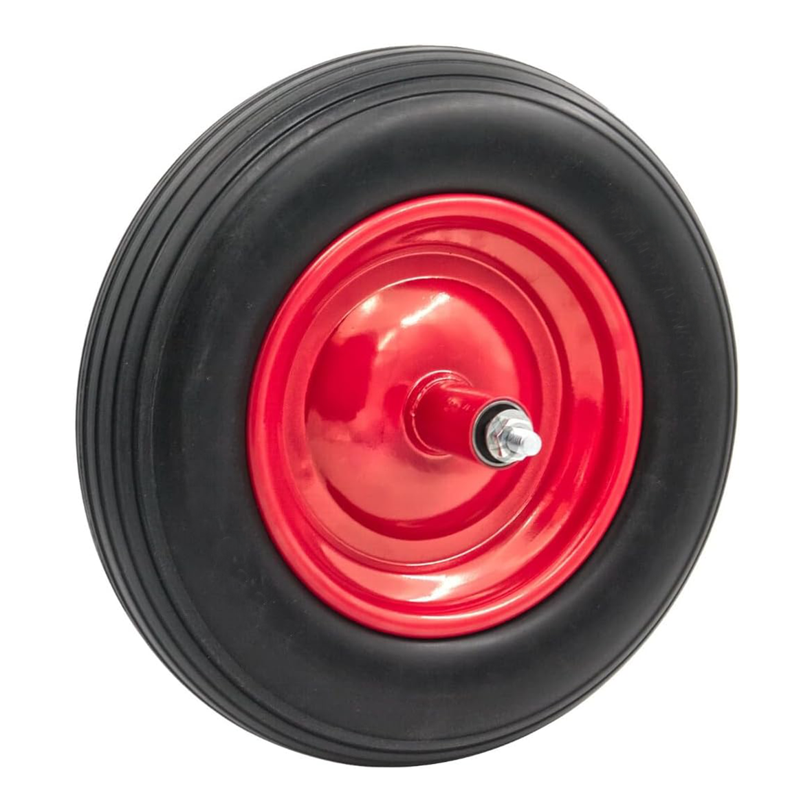 Ruota Piena Poliuretano Antiforatura Carriola 330mm – GBTRADE RUO103