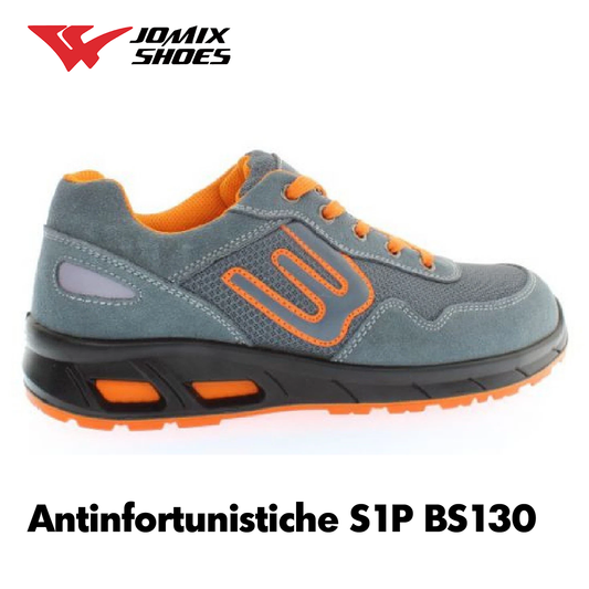 Scarpe Antinfortunistiche S1P SRC Leggera Puntale Acciaio Lamina Kevlar – JOMIX BS130