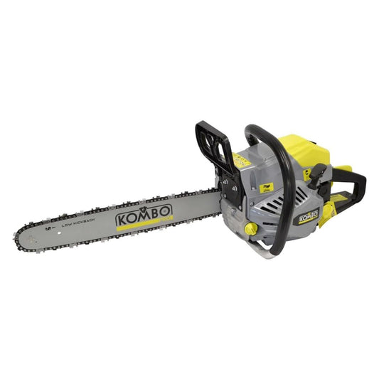 Motosega Professionale a Scoppio 45cc Barra 45cm Catena 3/8" Antivibrante Potatura Legna – KOMBO SCOPP004