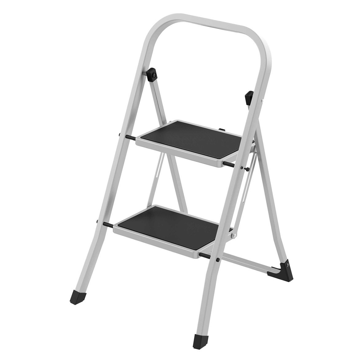 Scaletta Sgabello 2 Gradini Pieghevole 150 kg – KOMBO STEP001