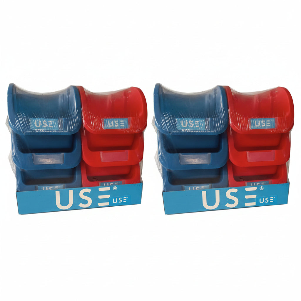 Set 12 Cassette Bocca di Lupo Sovrapponibili 26x15cm – USE 3905