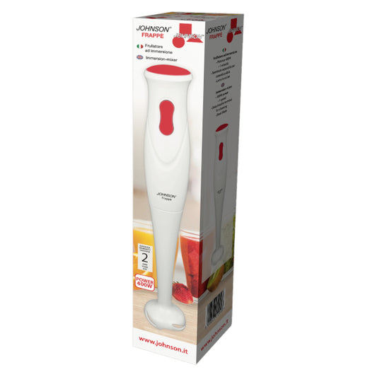 Frullatore a Immersione 400W Lame Inox – JOHNSON Frappè FRA-CHB-006