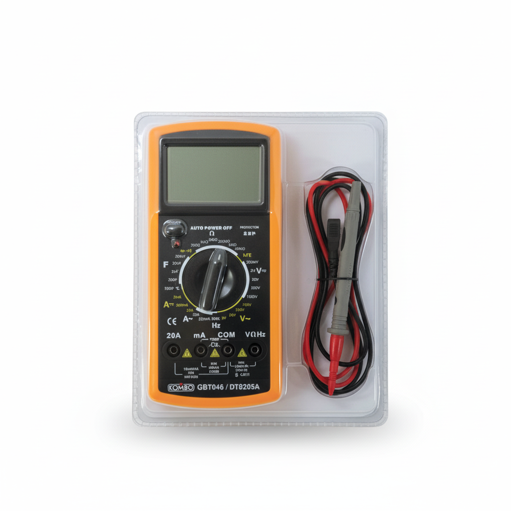 Tester Multimetro Digitale Professionale – KOMBO GBT046