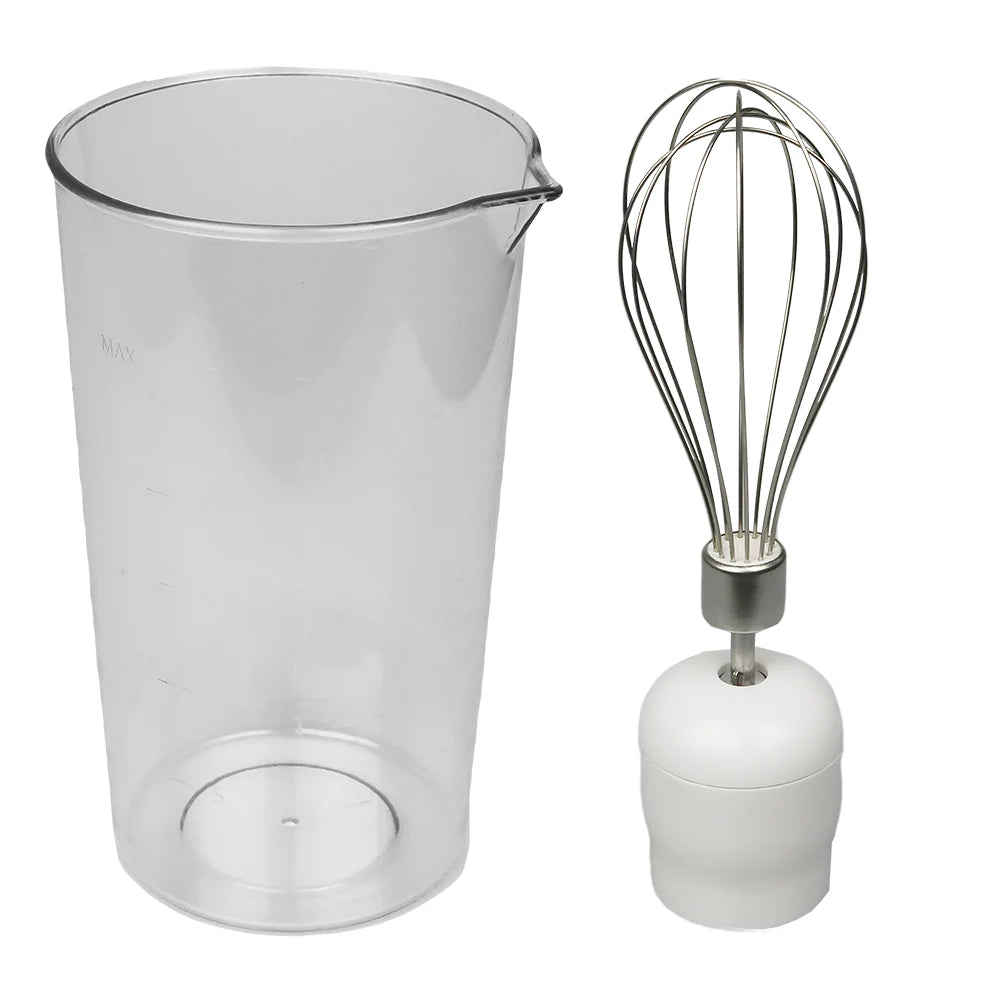 Frullatore a Immersione 400W con Accessori e Bicchiere Graduato – JOHNSON Crema CRE-0923-B
