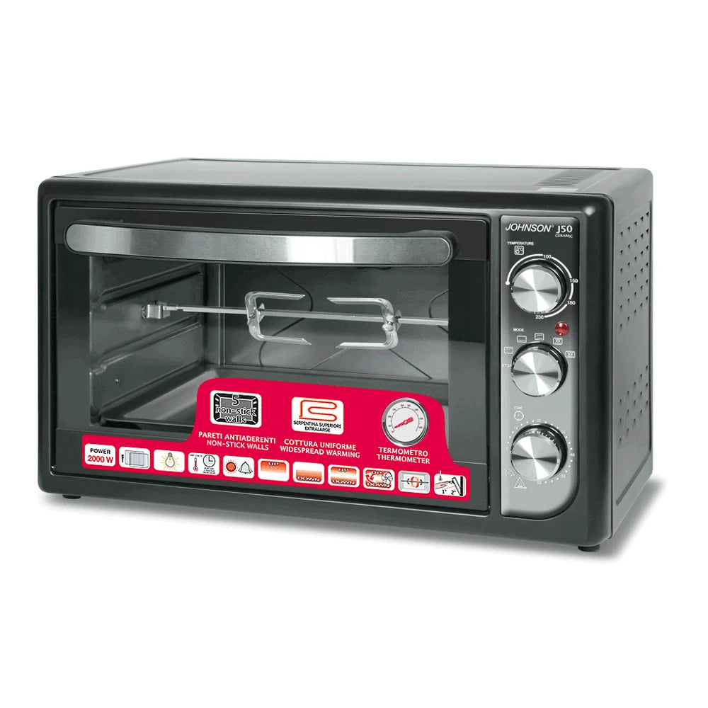 Forno Elettrico Statico e Ventilato Design Vintage – JOHNSON J50