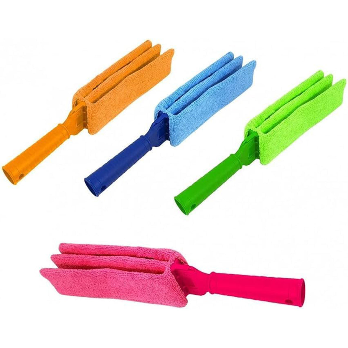 Spazzola Veneziane in Microfibra Piumino Spolverino a 3 Bracci 41cm Panno Lavabile – JIN TU 00067